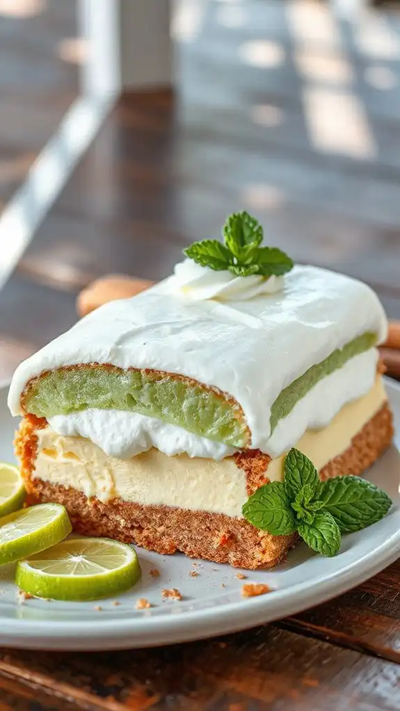 refreshing layered key lime