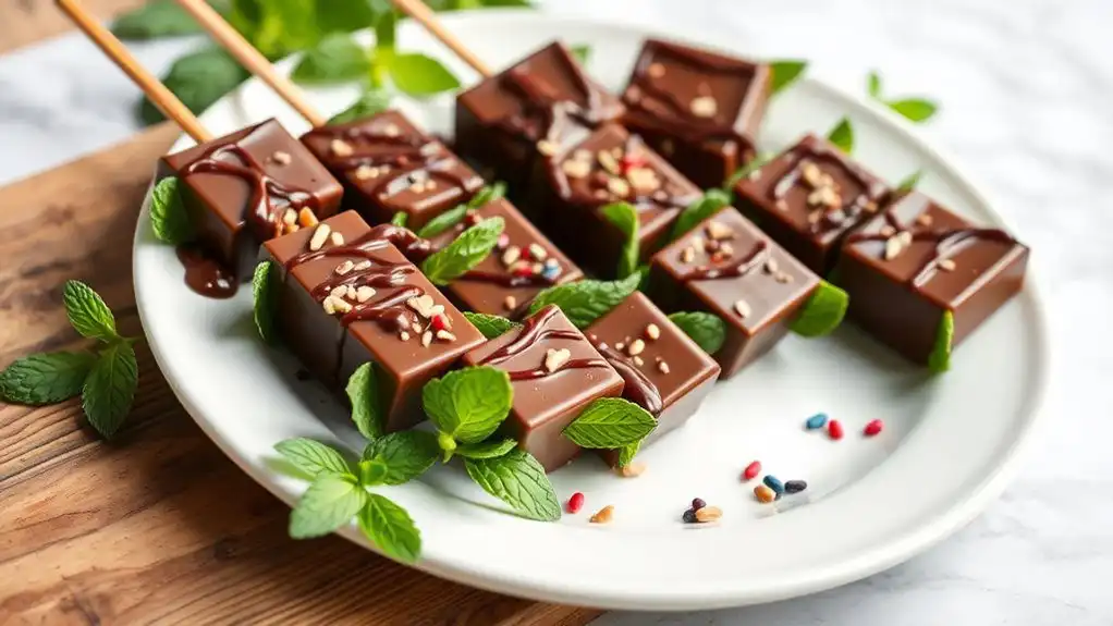 refreshing peppermint summer treats