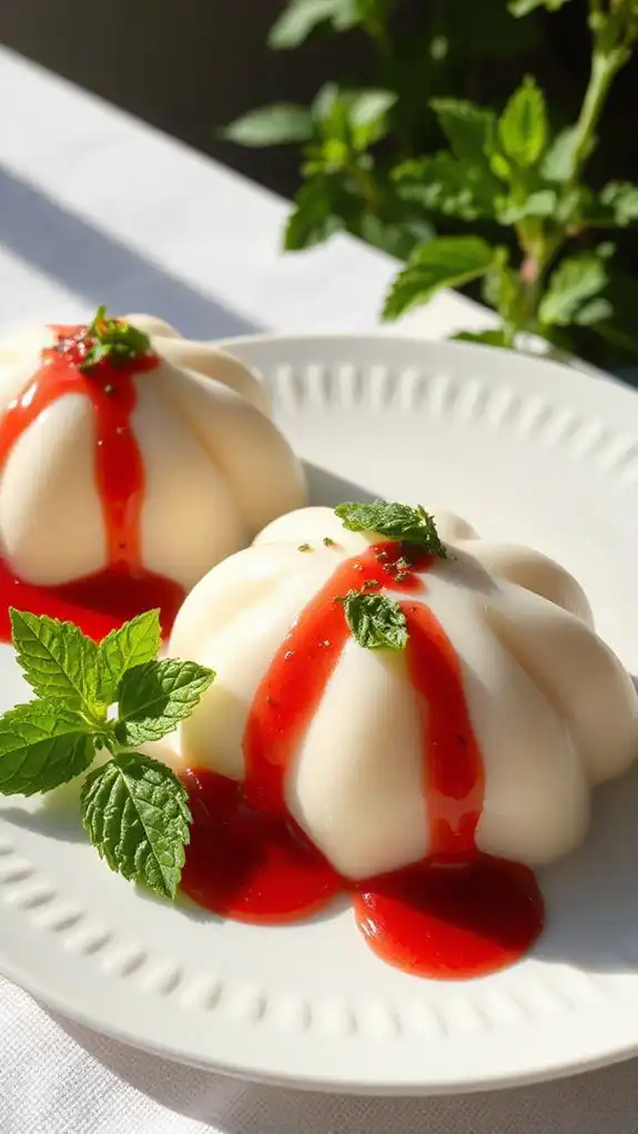 refreshing raspberry mint dessert refreshing raspberry mint dessert