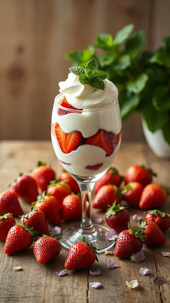 refreshing strawberry quark dessert refreshing strawberry quark dessert