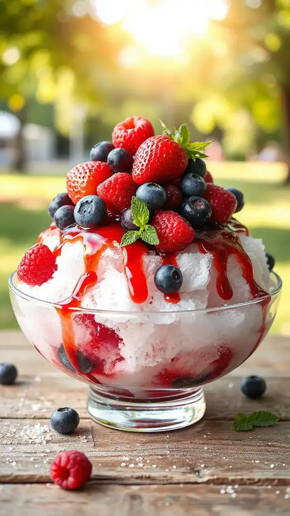 refreshing summer berry treat