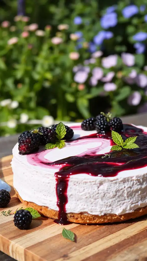 refreshing summer cheesecake delight