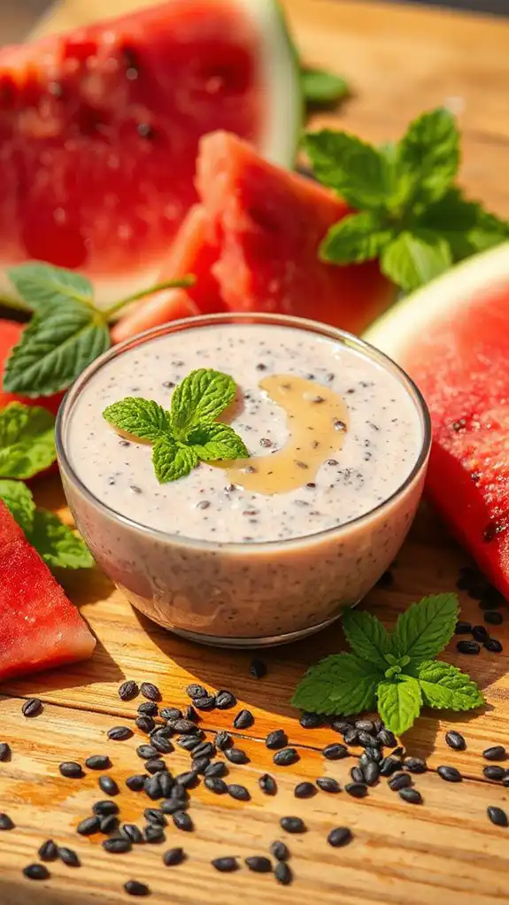 refreshing summer chia pudding