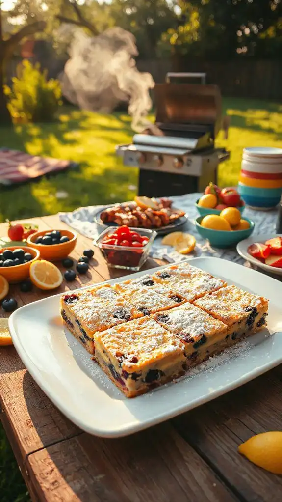 refreshing summer dessert bars
