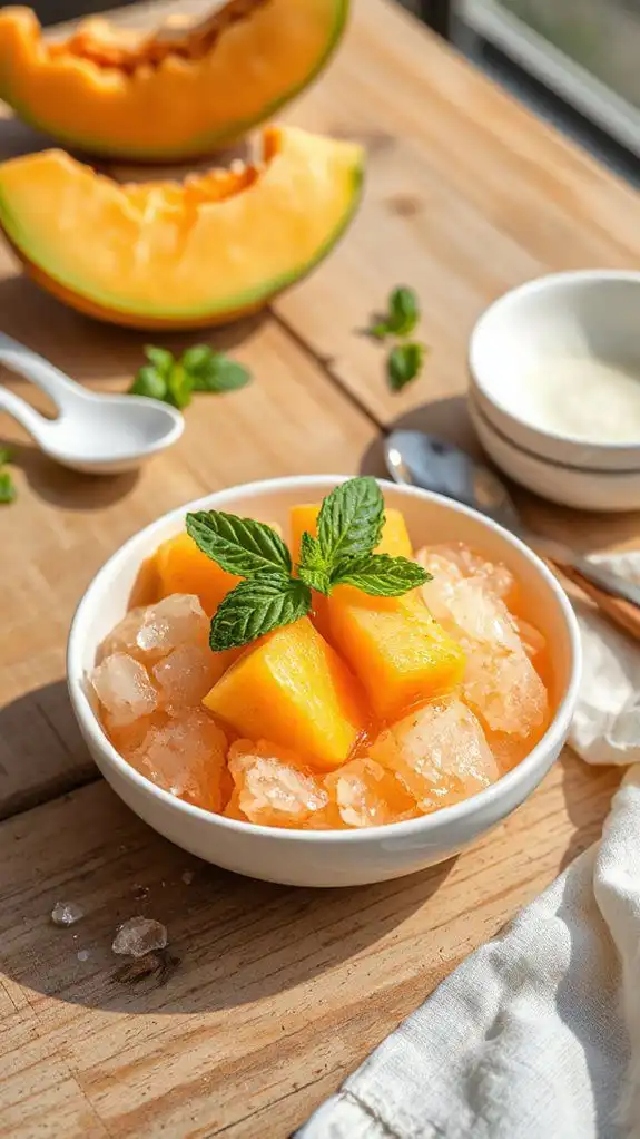refreshing summer frozen dessert