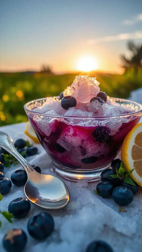 refreshing summer frozen dessert