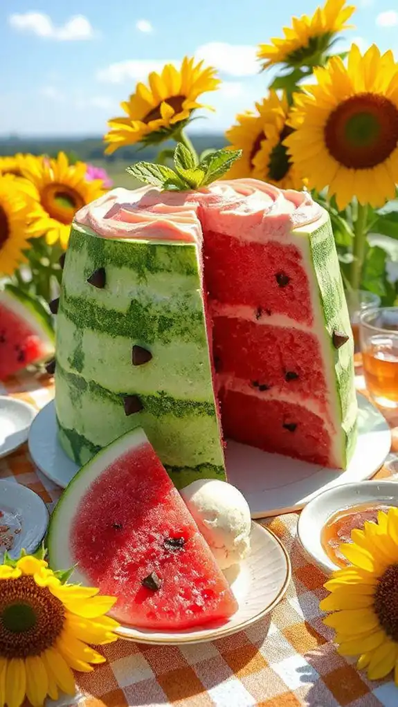 refreshing summer fruit cake