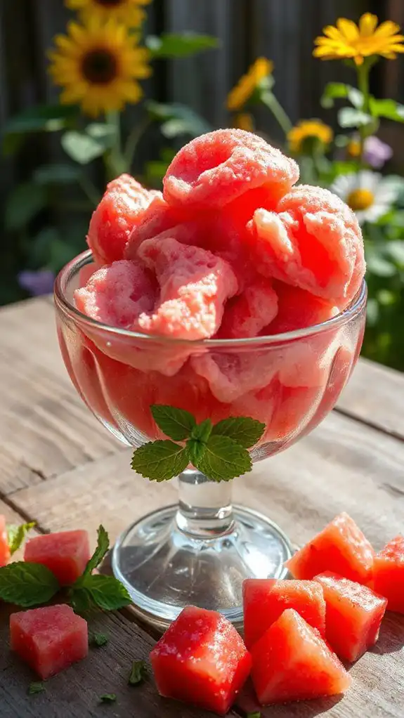 refreshing summer fruit dessert