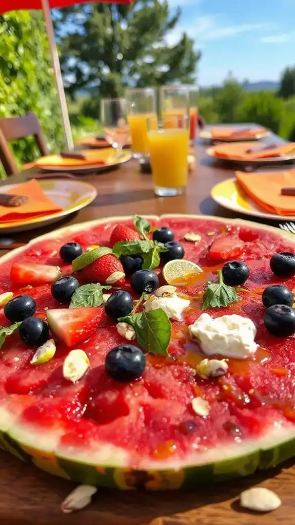 refreshing summer fruit dessert