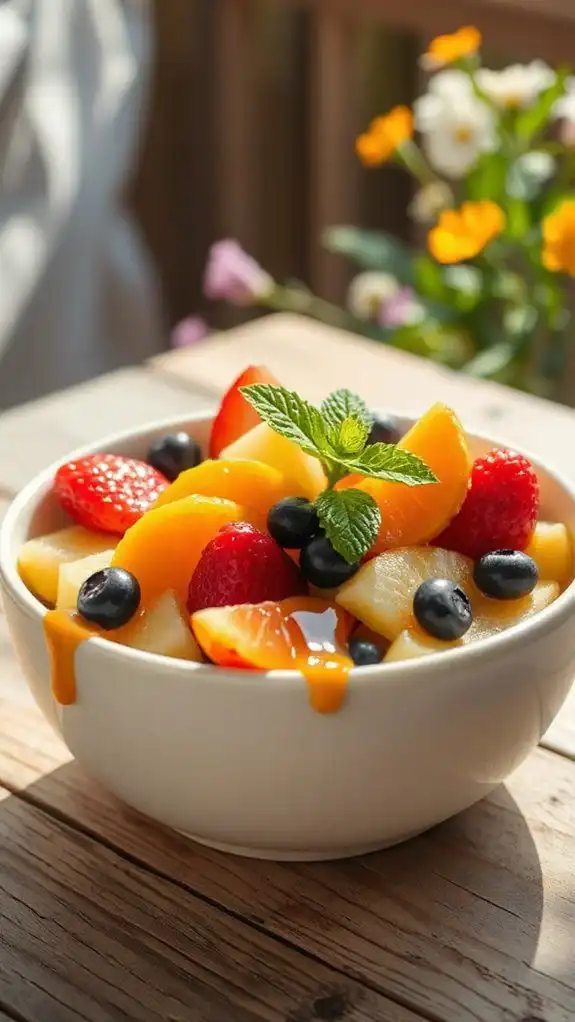 refreshing summer fruit salad