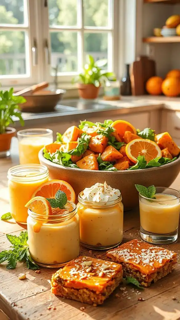 refreshing sweet potato salad
