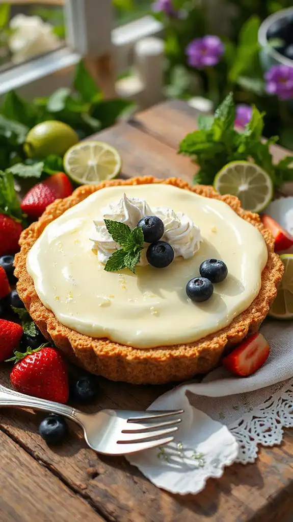refreshing tangy summer dessert