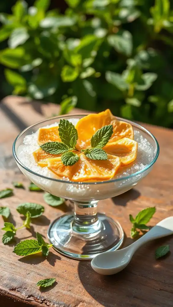 refreshing tropical frozen treat refreshing tropical frozen treat