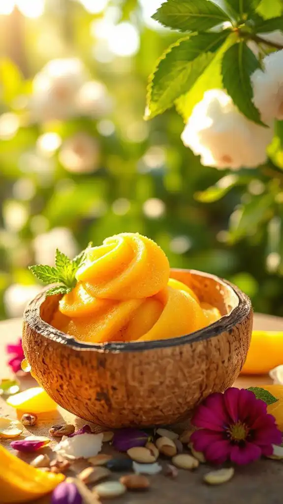refreshing tropical sorbet recipe