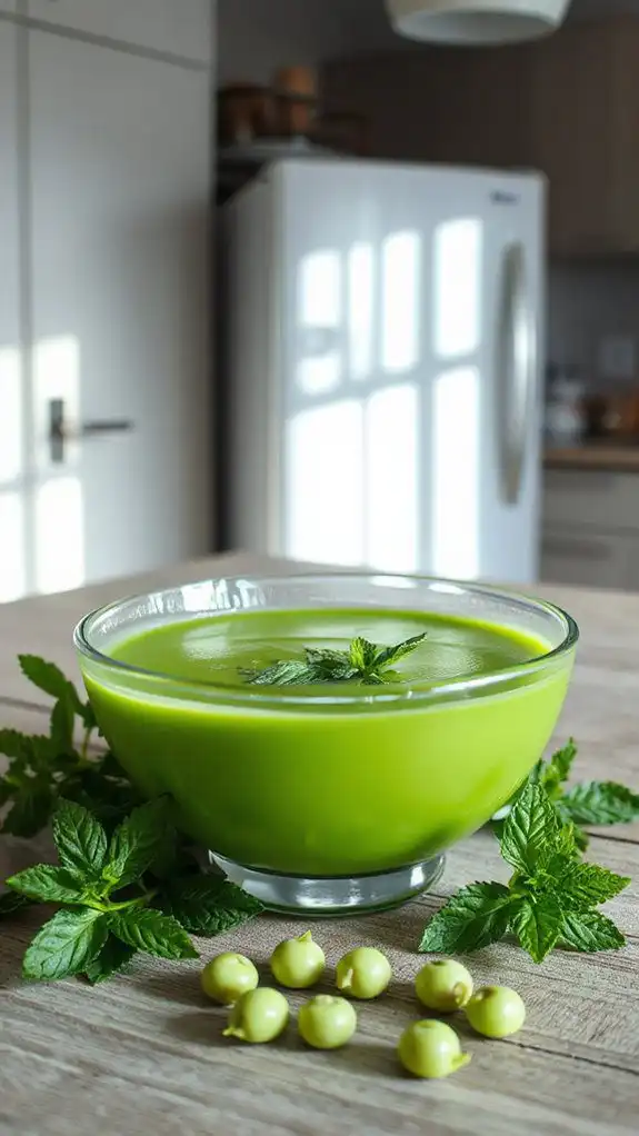 refrigerate soup until chilled