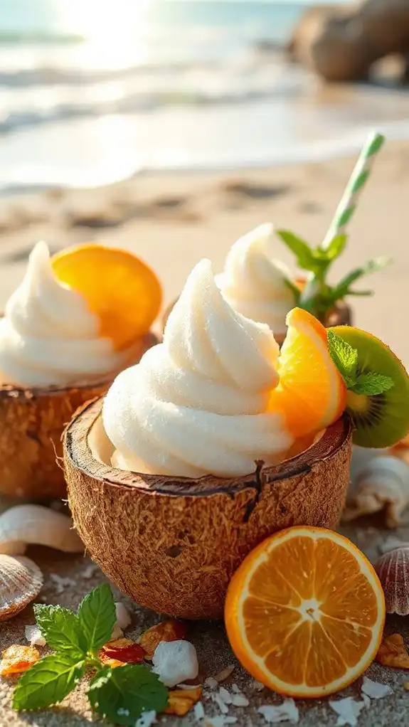 revitalizing coconut water sorbet revitalizing coconut water sorbet