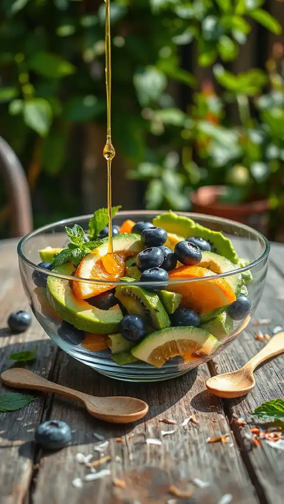 revitalizing creamy fruit salad