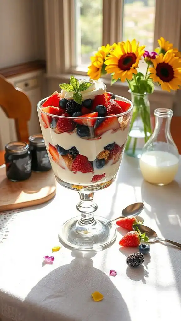 revitalizing summer berry dessert