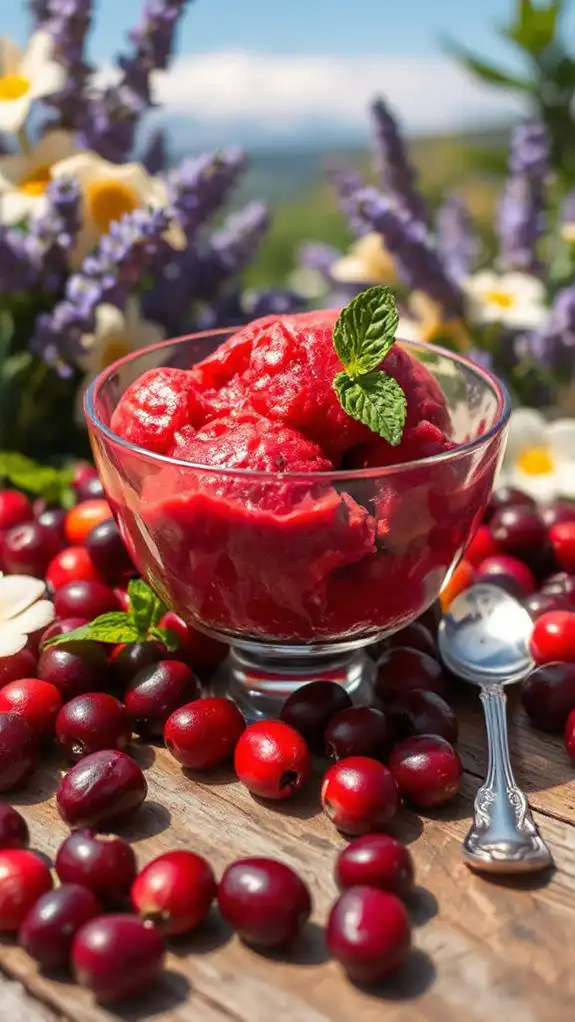 revitalizing tart frozen dessert
