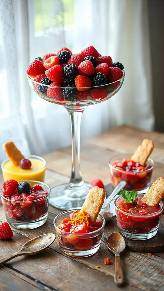 rhubarb orange summer delight