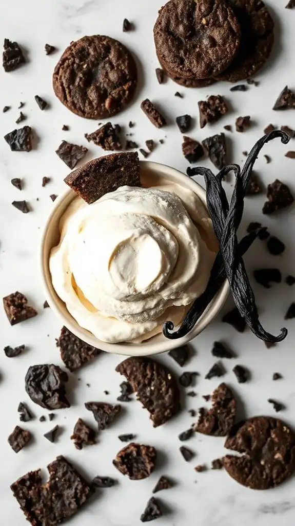 rich cream cookie vanilla