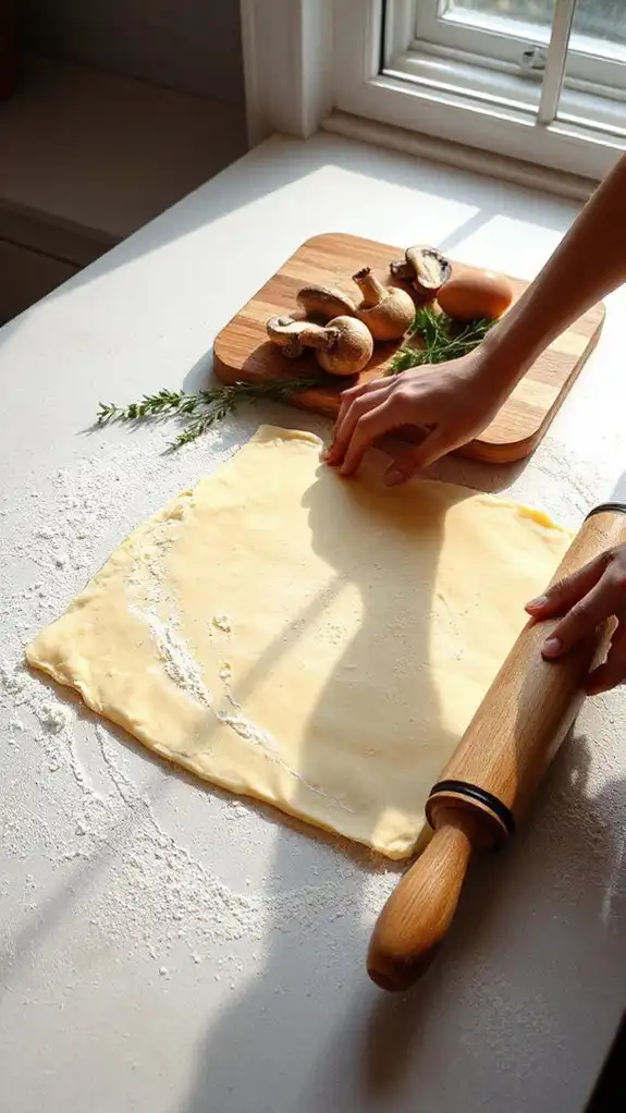 roll out the pastry