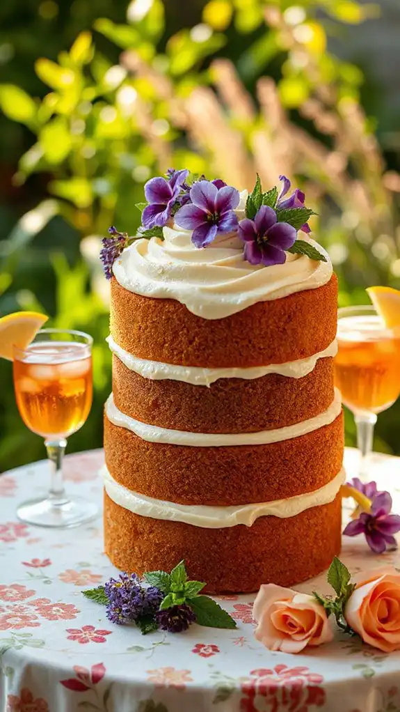 rooibos cake with spices