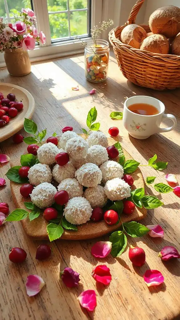 rosehip coconut truffles recipe