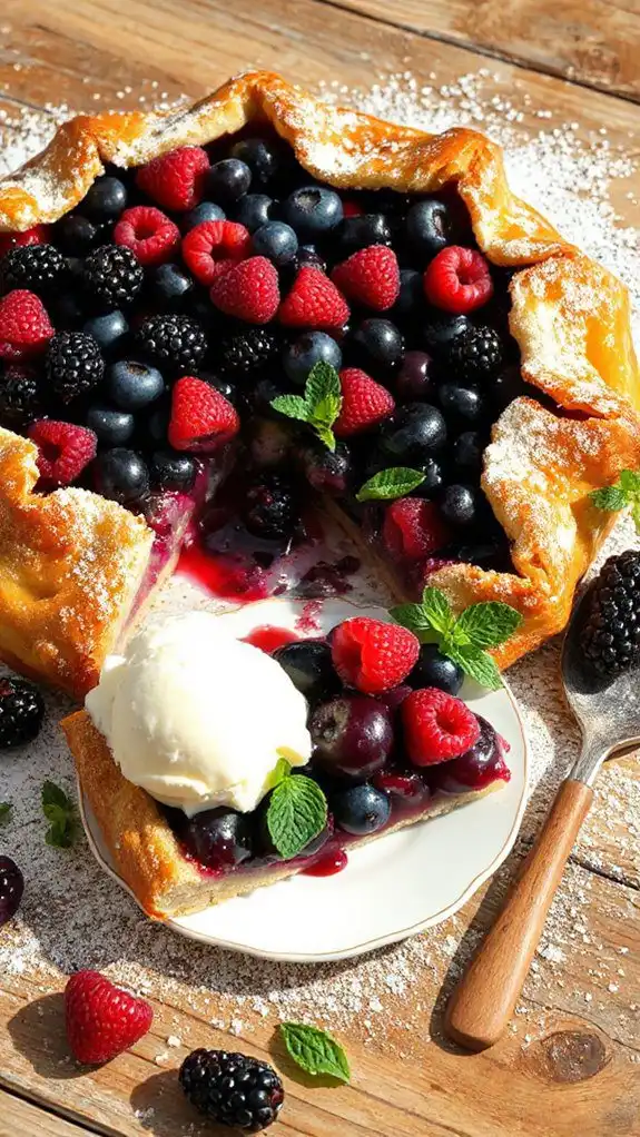 rustic berry tart recipe