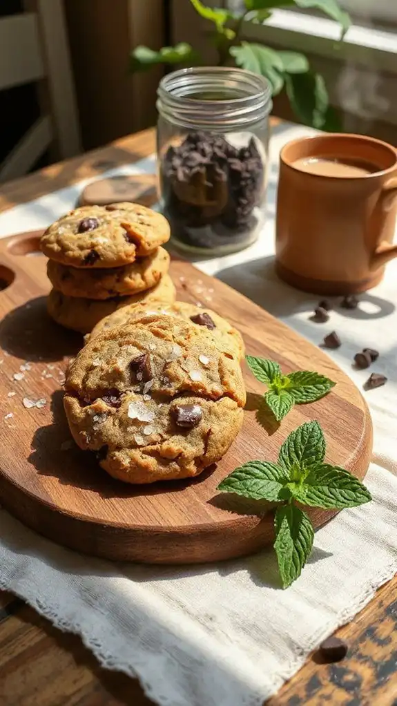 rye chocolate chip cookies