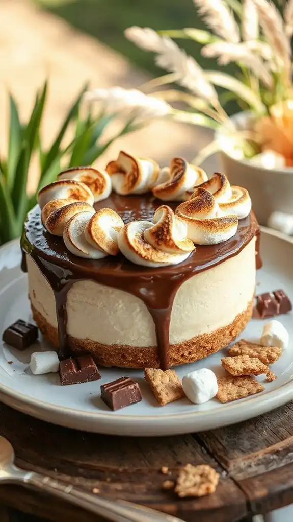s mores cheesecake delight recipe
