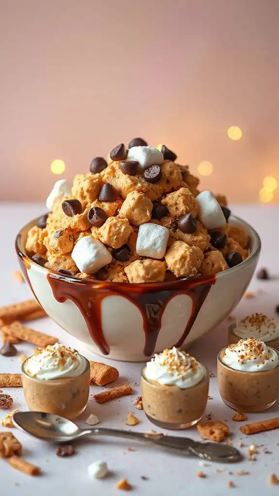 s mores cookie dough delight