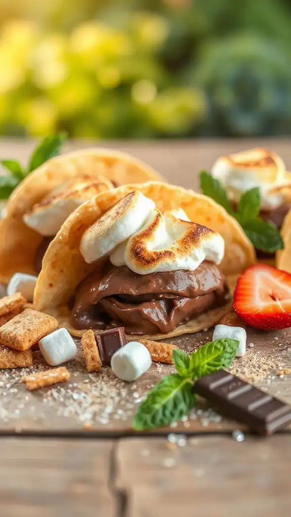 s mores dessert taco recipe
