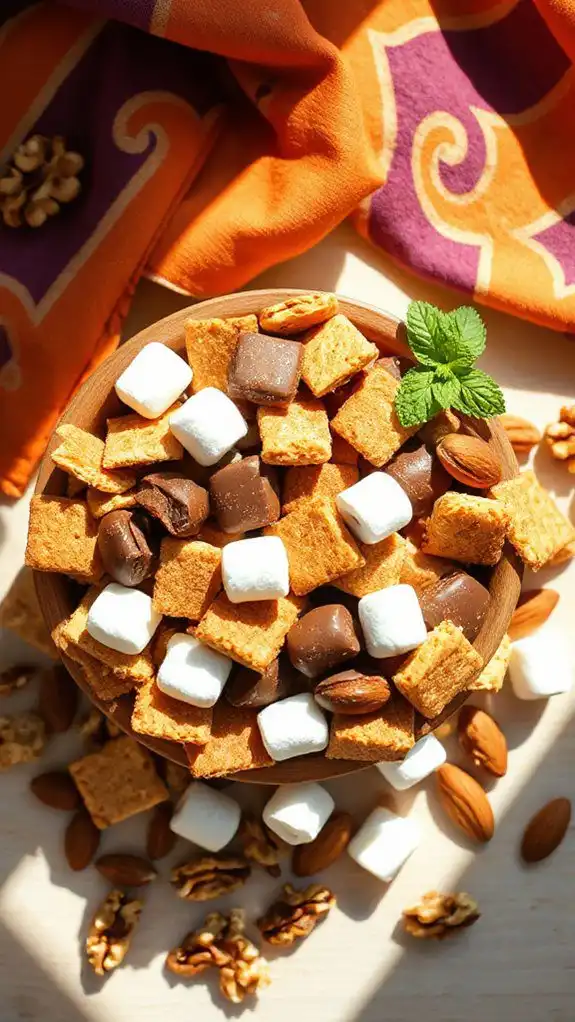 s mores in a mix