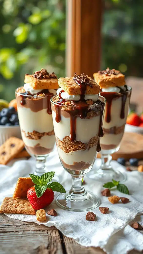 s mores parfaits perfect summer treat