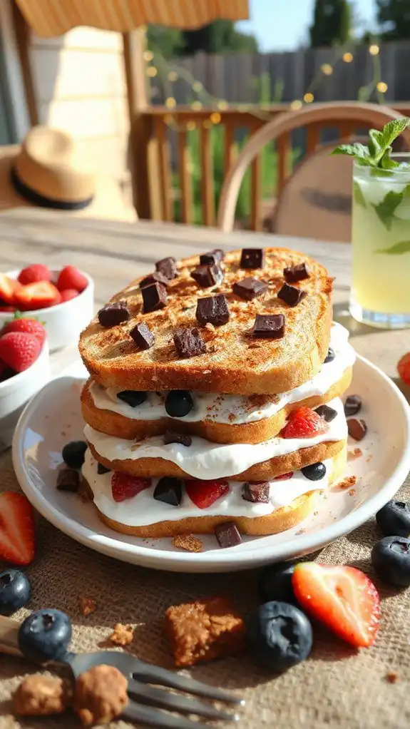 s mores toast delight recipe s mores toast delight recipe