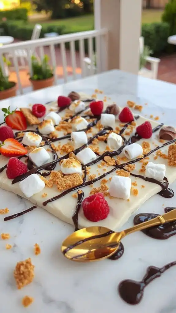 s mores yoghurt bark recipe