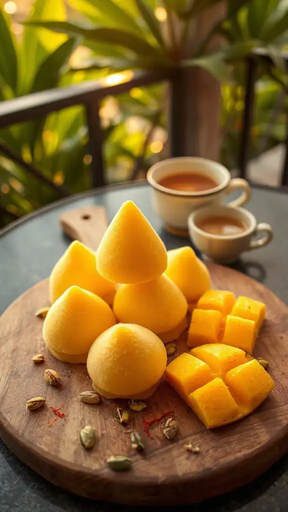saffron mango pairing suggestions
