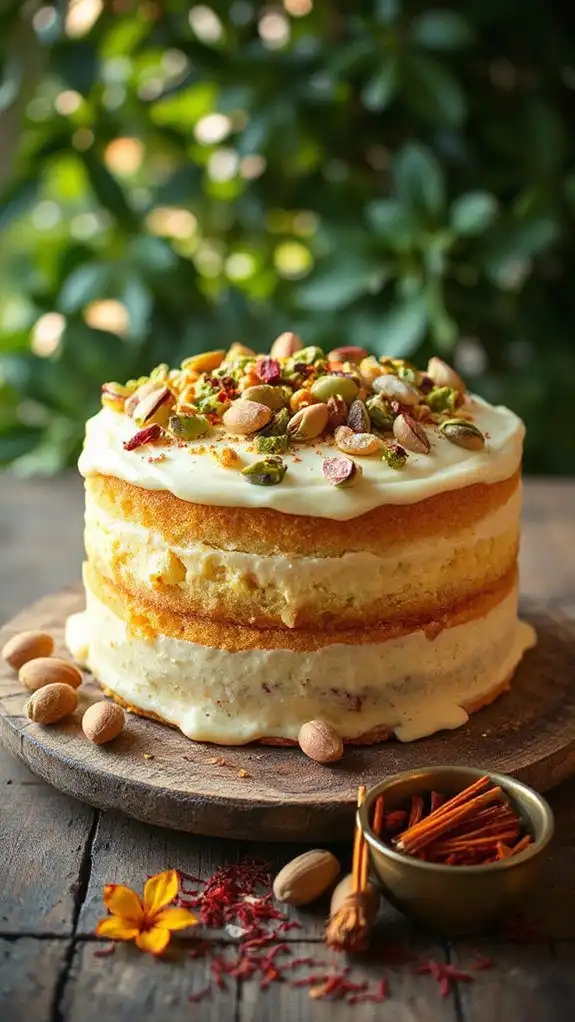 saffron ricotta cake recipe