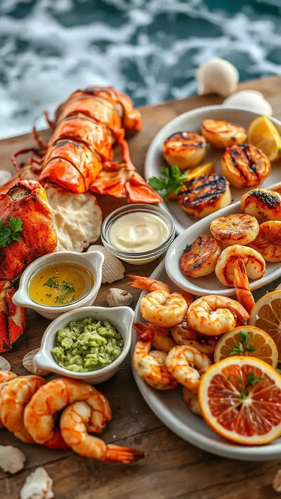 savory ocean cuisine options