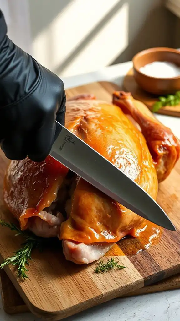 score the duck skin