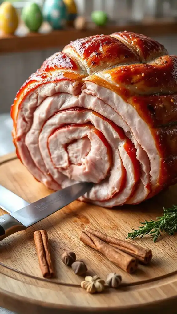 score the ham s surface
