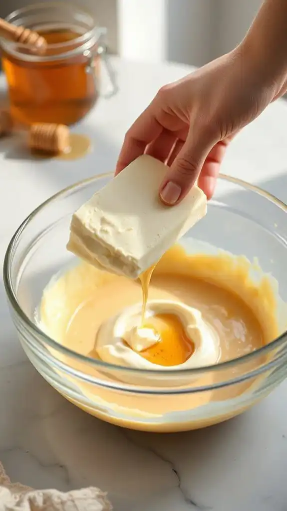 seamless cream cheese integration