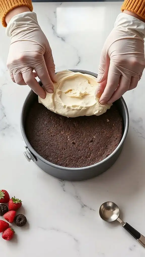 seamless creamy ice cream layer