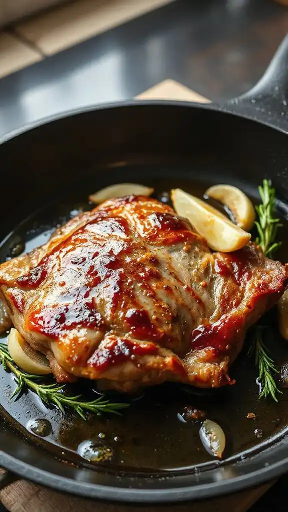 sear lamb for browning