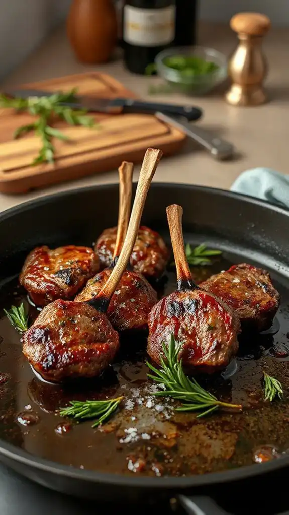 sear lamb over high heat sear lamb over high heat