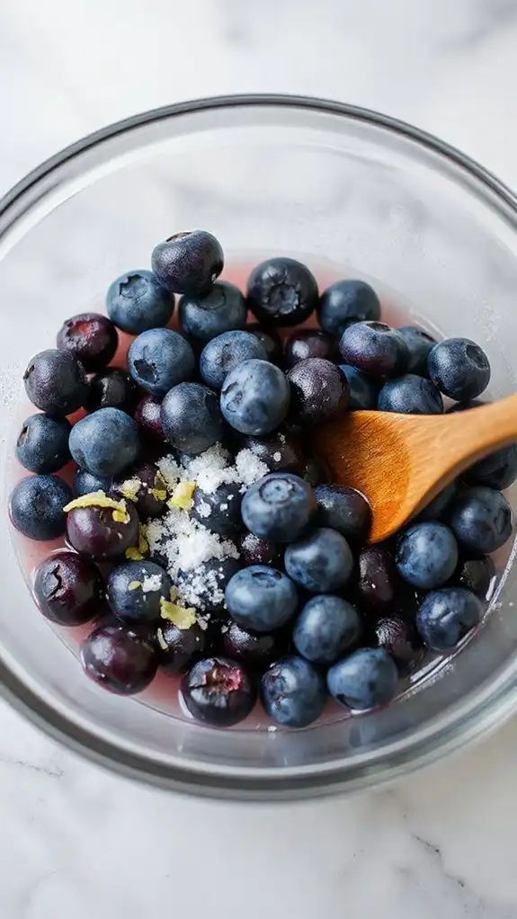 seasonal fresh blueberry mixture seasonal fresh blueberry mixture
