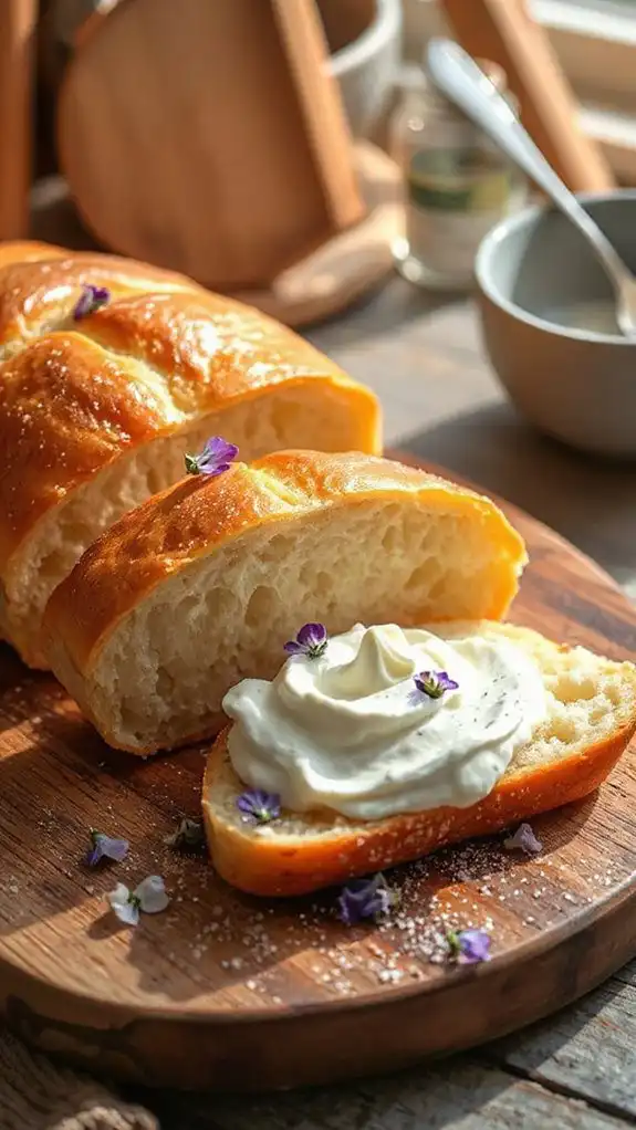 serve dessert with whipped cream