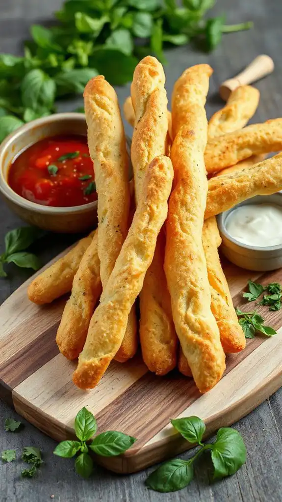 serve marinara sauce alongside