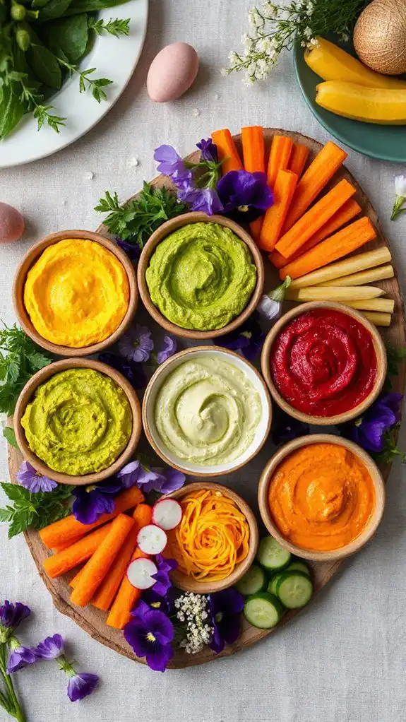 serve vibrant flavorful dips